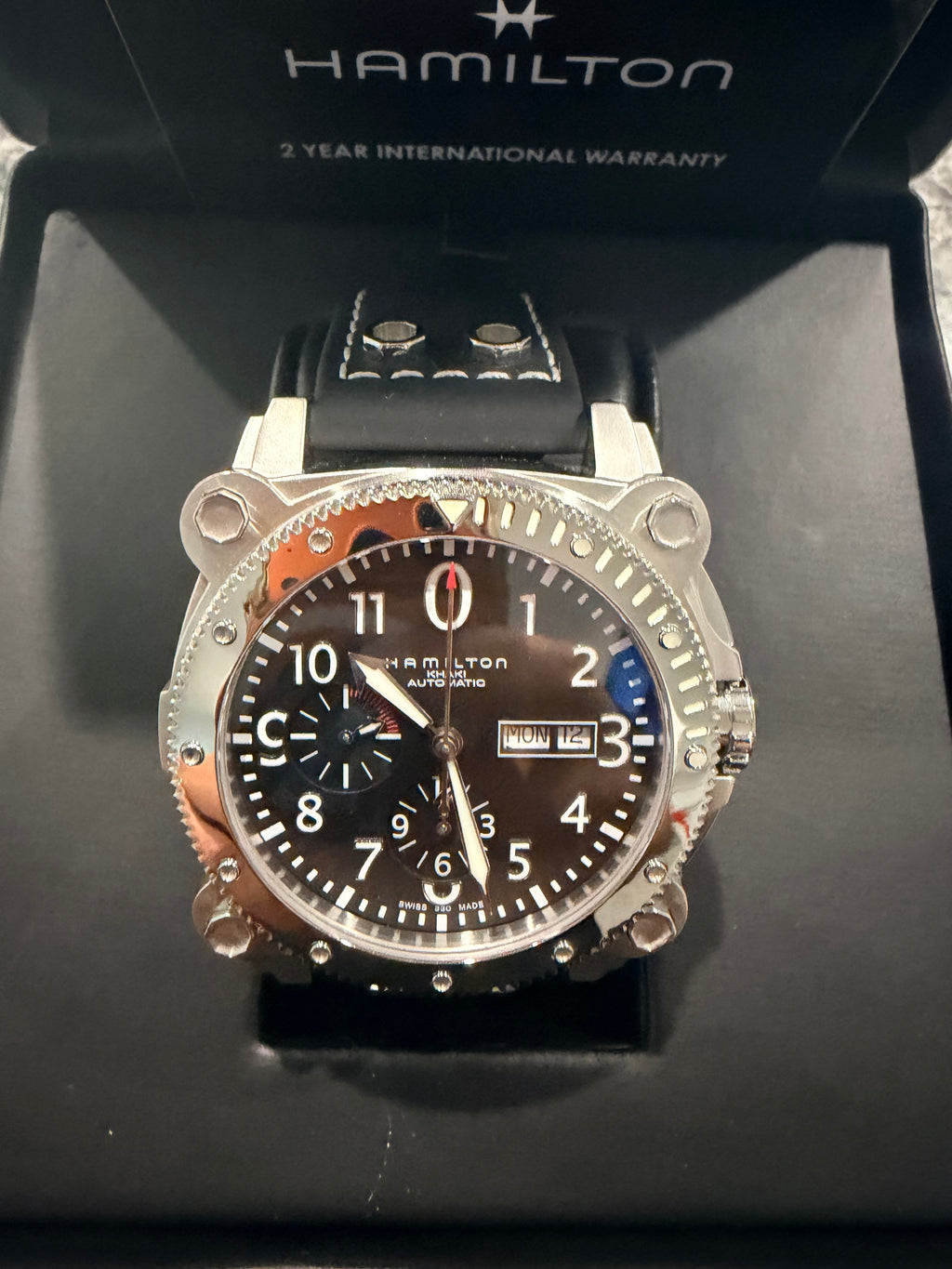 Hamilton Khaki Navy BeLOWZERO Automatic Chronograph 46mm – Ref. H78616733 - New