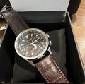 Citizen Calendrier Eco-Drive World Time Brown Dial Leather Watch – BU2020-29X - New