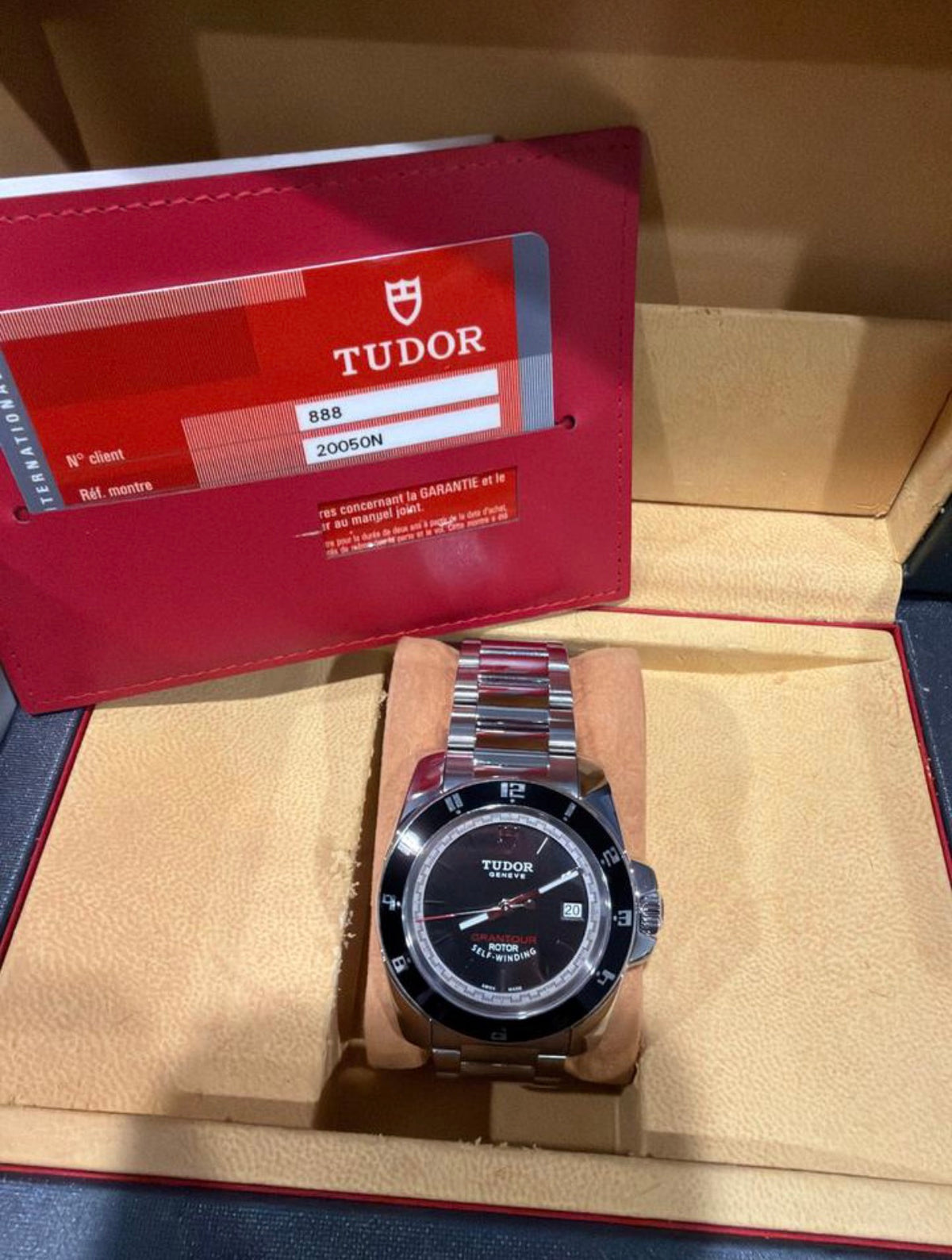 Tudor Grantour Full Set Refrence #20500N-Pre-Owned
