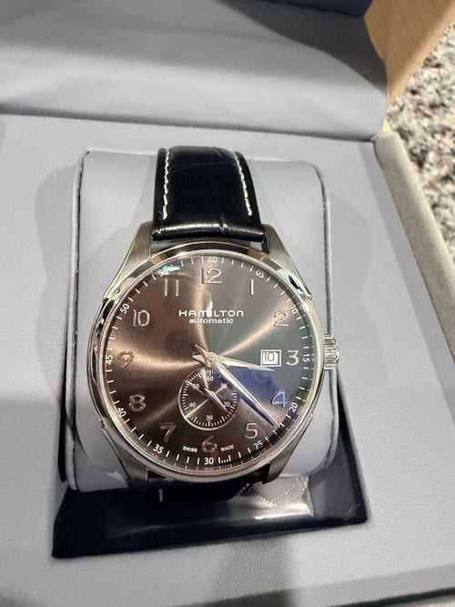 Hamilton Jazzmaster Maestro Small Second Automatic 40mm Brown Sunburst Dial Watch – Ref. H42515785 - Pre-owned