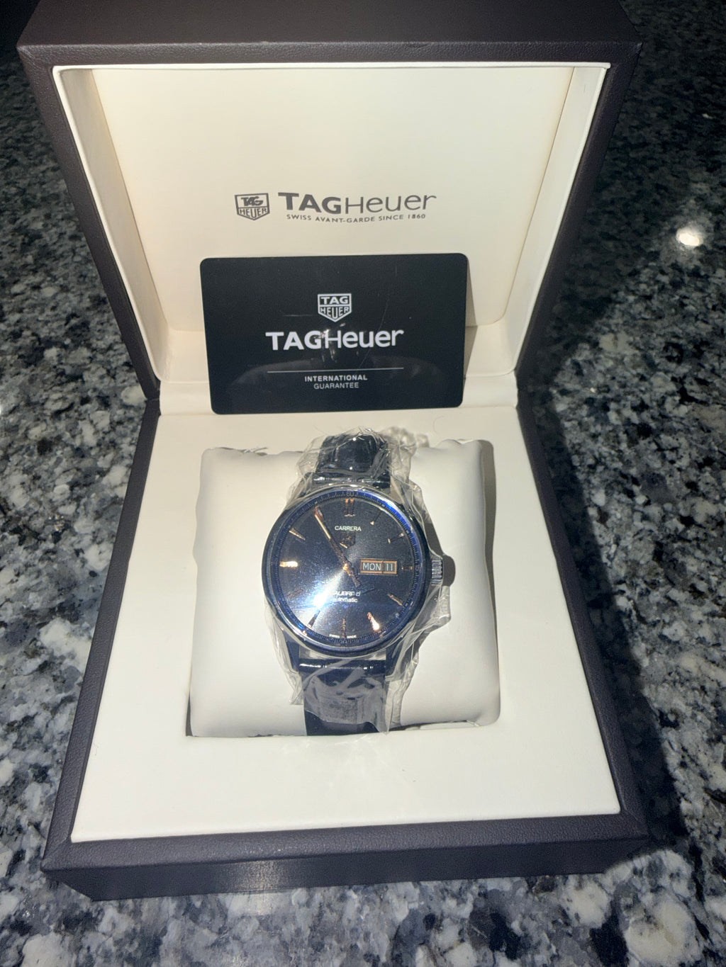 TAG HEUER Carrera Calibre 5 Day-Date Automatic - WAR201C.FC6266 - New