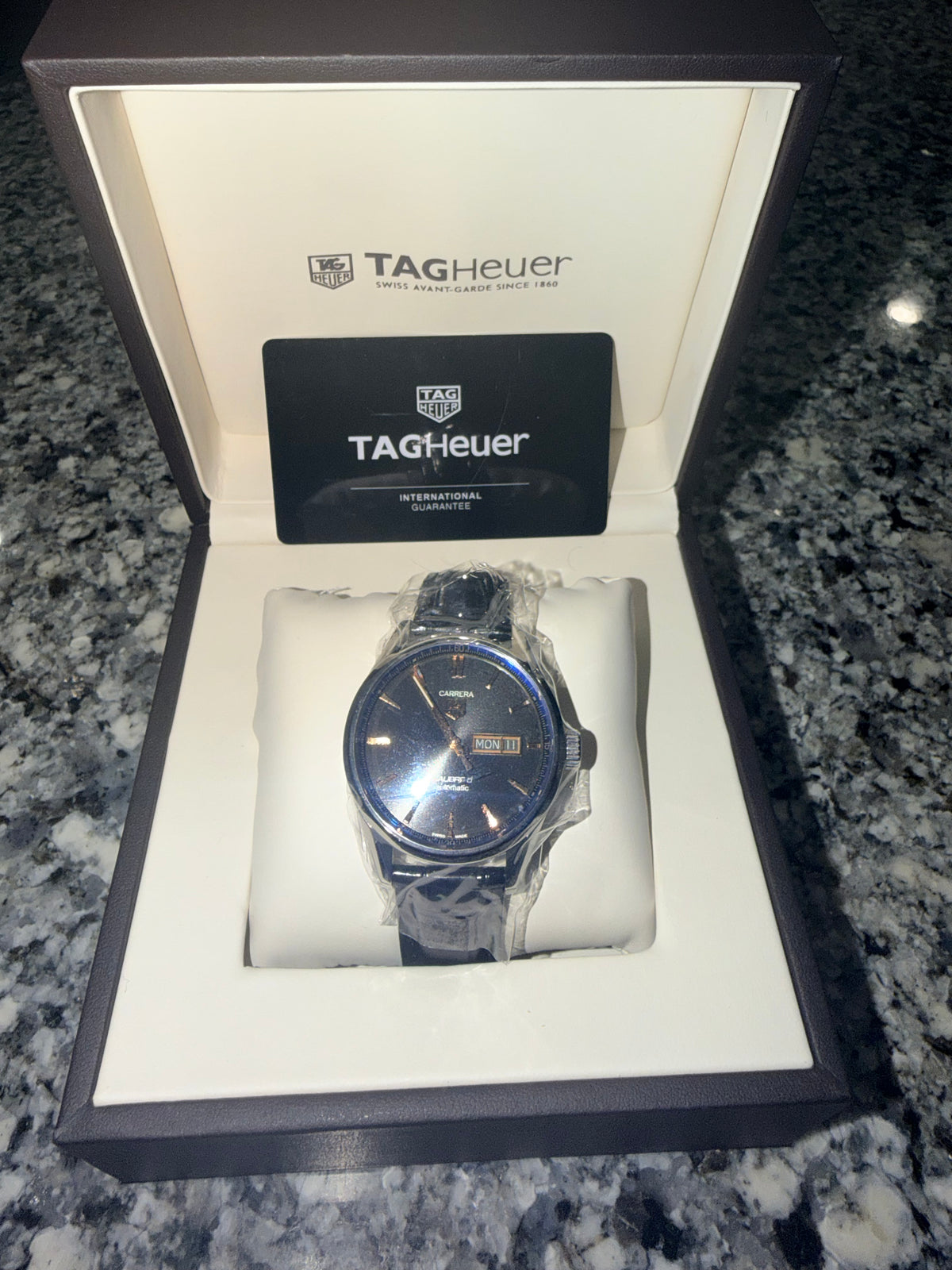 TAG HEUER Carrera Calibre 5 Day-Date Automatic - WAR201C.FC6266 - New