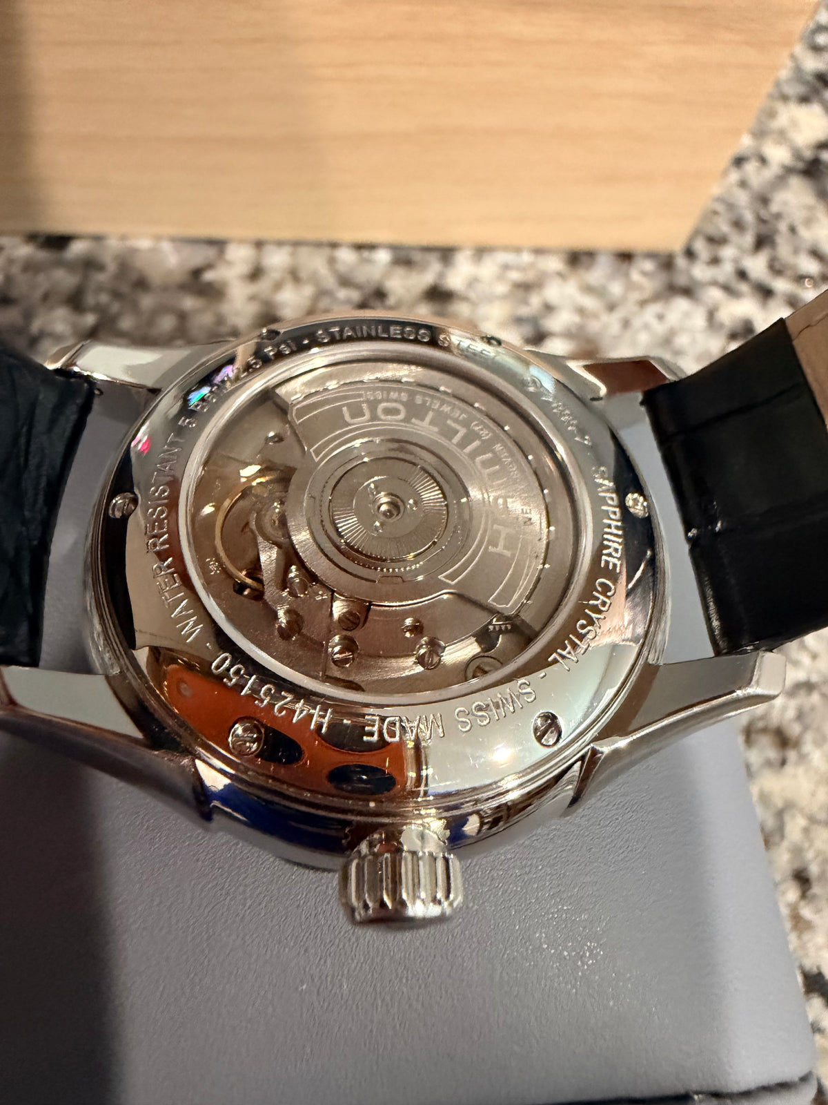 Hamilton Jazzmaster Maestro Small Second Automatic 40mm Brown Sunburst Dial Watch – Ref. H42515785 - Pre-owned