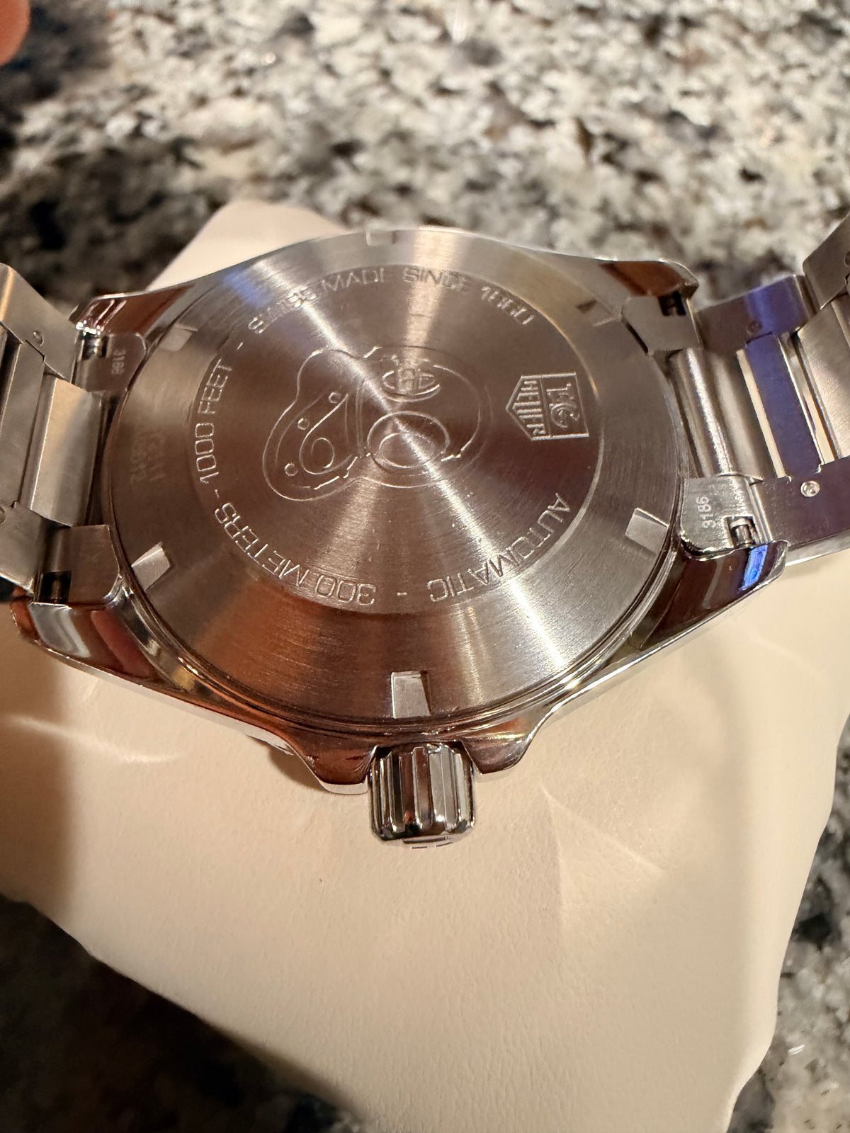 TAG Heuer Aquaracer 300M Calibre 5 Automatic Silver Dial WAY2111.BA0910