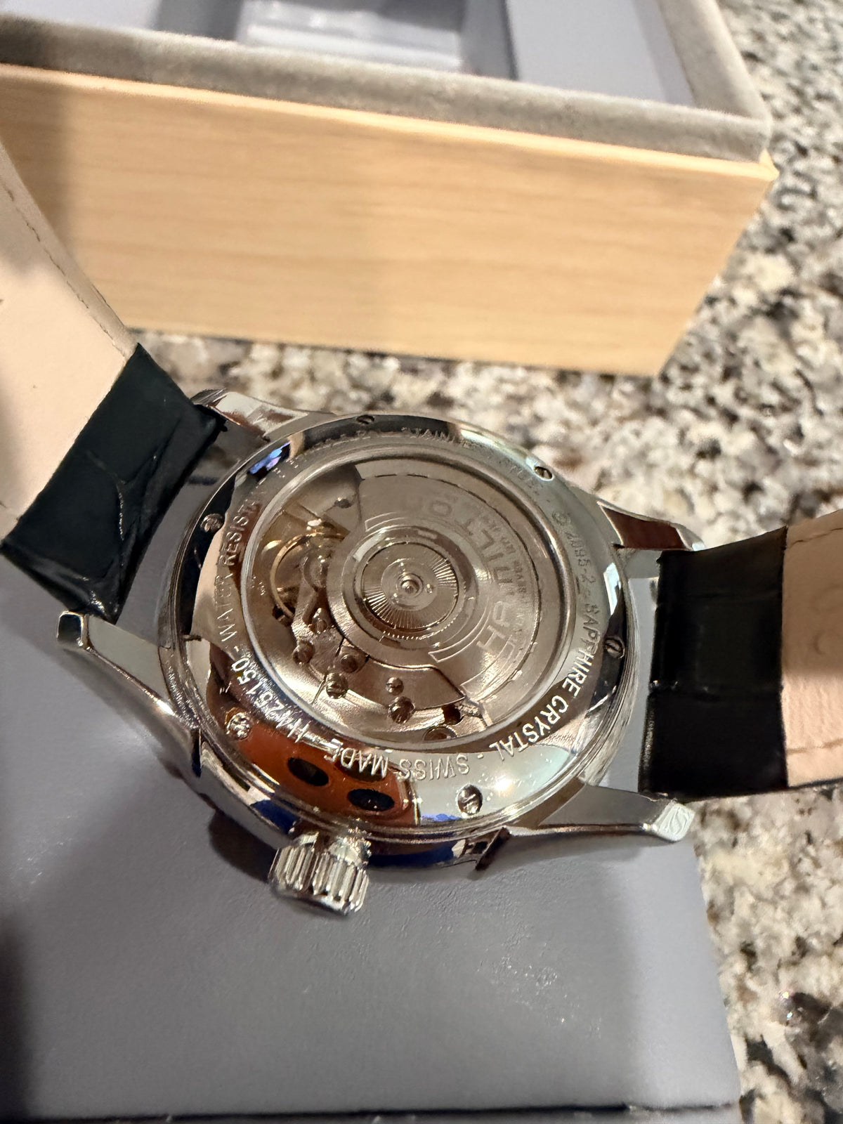 Hamilton Jazzmaster Maestro Small Second Automatic 40mm Brown Sunburst Dial Watch – Ref. H42515785 - Pre-owned