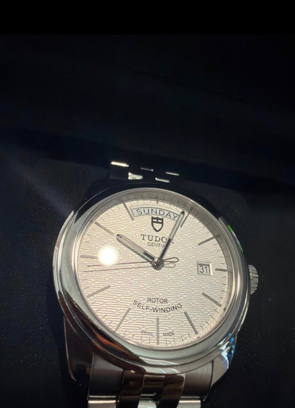 Tudor Glamour Date-Day Automatic 39mm Silver Dial – 56000-0003 - New