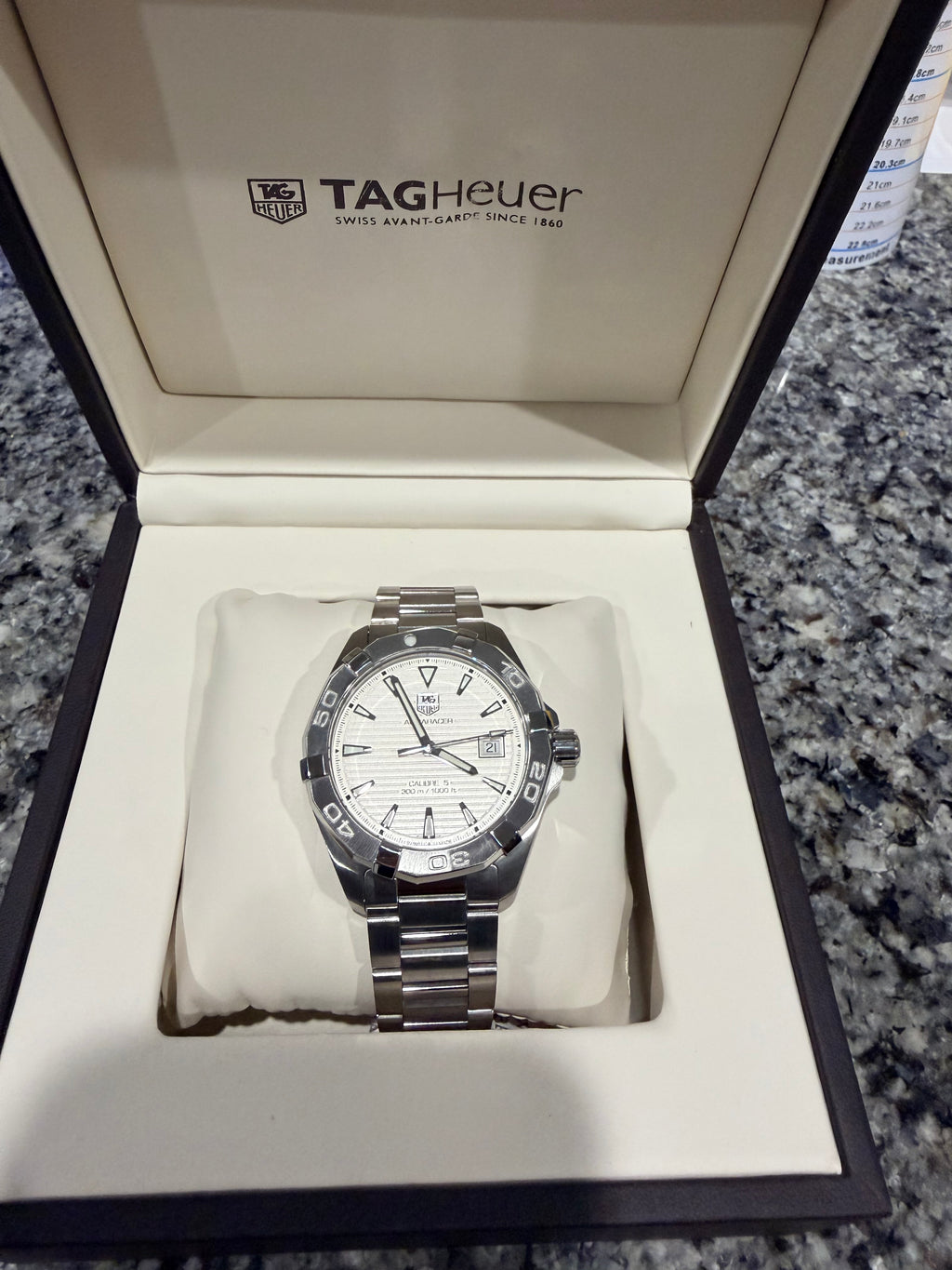 TAG Heuer Aquaracer 300M Calibre 5 Automatic Silver Dial WAY2111.BA0910