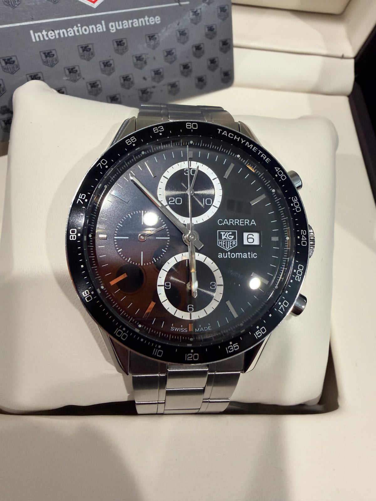 TAG Heuer Carrera Calibre 16 Automatic Chronograph - Ref. CV2010.BA0786 - Pre-owned