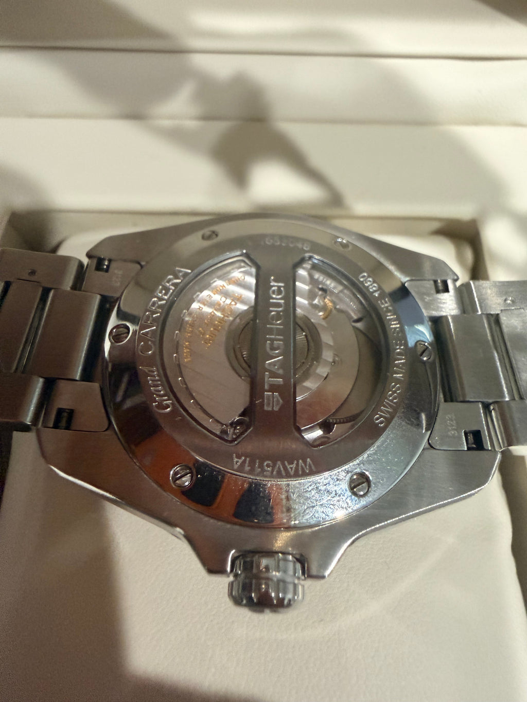 TAG Heuer Grand Carrera Calibre 6 RS Automatic Black Dial Watch – Ref. WAV511A.BA0900 - Pre-owned